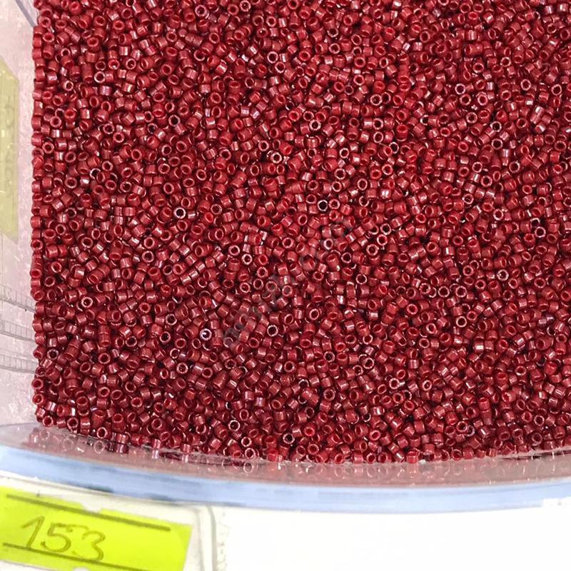 Miyuki Boncuk ( Delica Db 11-0 Kesim Kod: 153 ) Bordo Renk ( 2 gram )